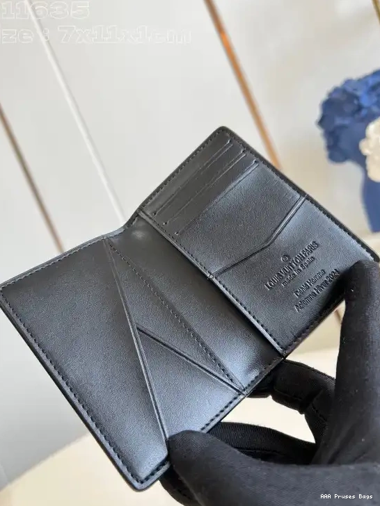 AAA Pruses Bags Pocket LOUIS cm VUITTON Organizer-7.5*11.1*1 0603